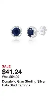 Kohl's Donatello Gian Sterling Silver Halo Stud Earrings offer