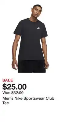 Kohl's Men's Nike Sportswear Club Tee offer