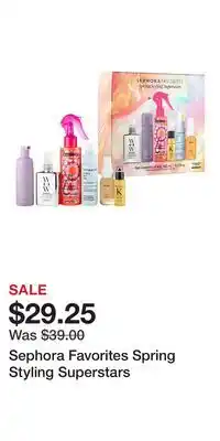 Kohl's Sephora Favorites Spring Styling Superstars offer