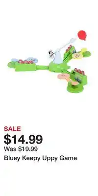 Kohl's Bluey Keepy Uppy Game offer