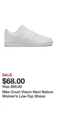 Kohl's Nike Court Vision Next Nature Women's Low-Top Shoes offer