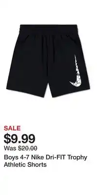 Kohl's Boys 4-7 Nike Dri-FIT Trophy Athletic Shorts offer