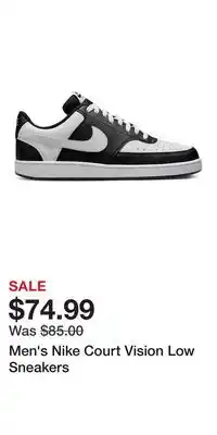Kohl's Men's Nike Court Vision Low Sneakers offer