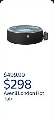 Walmart Avenli London Hot Tub offer