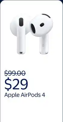 Walmart Apple AirPods 4 offer