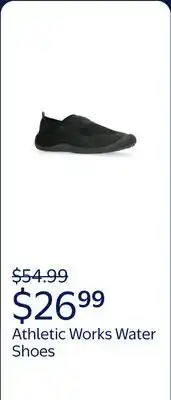 Walmart Athletic Works Women's Water Shoes, Wide Width Available offer