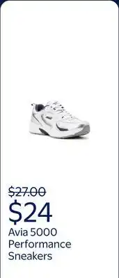 Walmart Avia Women's 5000 Performance Sneakers, Wide Width Available offer
