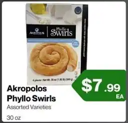Market Place on Oakton Akropolos Phyllo Swirls offer