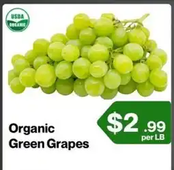 Market Place on Oakton Organic Green Grapes offer