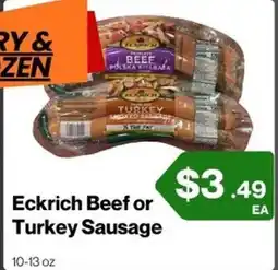 Market Place on Oakton Eckrich Beef or Turkey Sausage offer