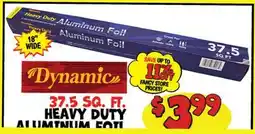 Ollie's 37.5 SQ. FT. HEAVY DUTY ALUMINUM FOIL offer