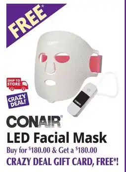 Ocean State Job Lot Conair LED Facial Mask offer