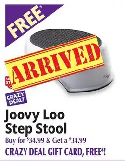 Ocean State Job Lot Joovy Loo Step Stool offer