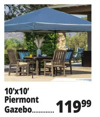 Ocean State Job Lot Piermont 10'x10' One-Touch Instant Gazebo offer