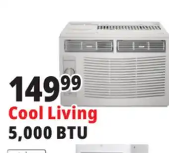 Ocean State Job Lot Cool-Living 5 000 BTU Window Air Conditioner offer