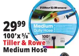 Ocean State Job Lot Tiller & Rowe Medium Duty Hose 5/8 in 100' offer