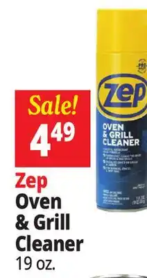Ocean State Job Lot Zep Oven & Grill Cleaner offer