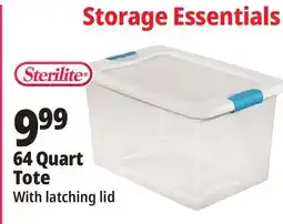 Ocean State Job Lot 64 Quart Tote offer