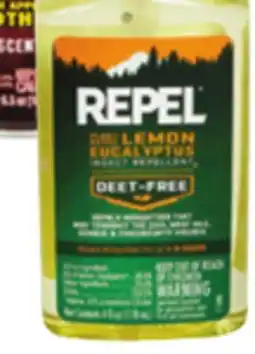 Ocean State Job Lot Repel Plant-Based Lemon Eucalyptus Insect Repellent offer