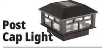 Ocean State Job Lot Solar LED Post Cap Light 5.25 offer