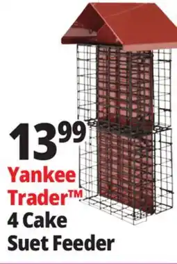 Ocean State Job Lot 4 Suet Cake Bird Feeder Bronze offer