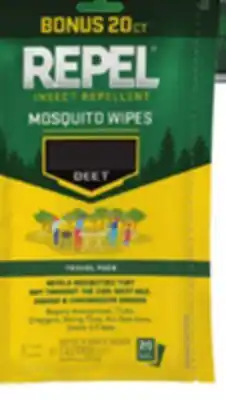 Ocean State Job Lot Repel 7% Deet Wipes offer
