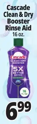 Ocean State Job Lot Cascade Rinse Aid 16 oz offer