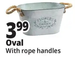 Ocean State Job Lot Oval with Rope Handles offer