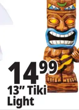 Ocean State Job Lot Solar Tiki Light 13 offer