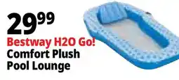Ocean State Job Lot Bestway H2O Go! Comfort Plush Pool Lounge offer