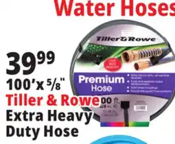 Ocean State Job Lot Tiller & Rowe Premium Extra Heavy-Duty 5/8 Garden Hose 100' offer