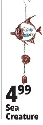 Ocean State Job Lot 20 Sea Creature Wind Chime offer