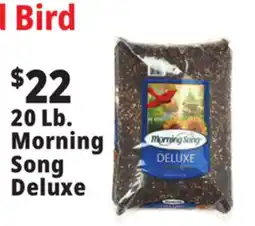 Ocean State Job Lot Morning Song Deluxe Wild Bird Food 20 lbs offer