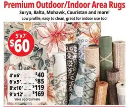 Ocean State Job Lot Premium Outdoor/Indoor Area Rugs offer