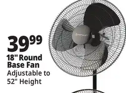 Ocean State Job Lot Penguin Adjustable Pedestal Fan 18 offer