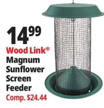 Ocean State Job Lot WoodLink Magnum Black Oil Sunflower Bird Feeder offer