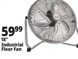 Ocean State Job Lot 18 Industrial Floor Fan offer