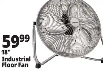 Ocean State Job Lot 18 Industrial Floor Fan offer