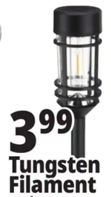 Ocean State Job Lot Tungsten Filament Solar Light offer