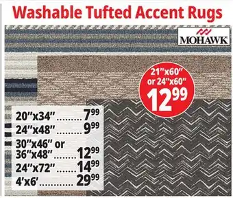 Ocean State Job Lot Washable Tufted Accent Rugs offer