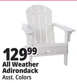 Ocean State Job Lot All Weather Adirondack offer