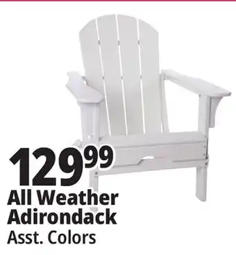 Ocean State Job Lot All Weather Adirondack offer