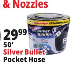 Ocean State Job Lot 50 Silver Bullet Pocket Hose offer