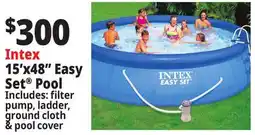 Ocean State Job Lot Intex 15'x48 Easy Set Pool offer