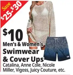 Ocean State Job Lot Men's & Women's Swimwear & Cover Ups offer