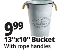 Ocean State Job Lot 13 x 10 Bucket offer