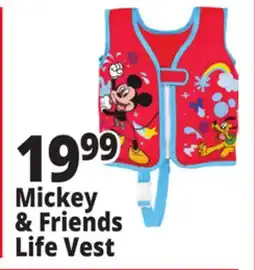 Ocean State Job Lot Mickey & Friends Life Vest offer