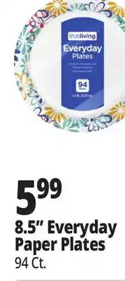 Ocean State Job Lot True Living Everyday Paper Plates 94 ct 8.5 offer