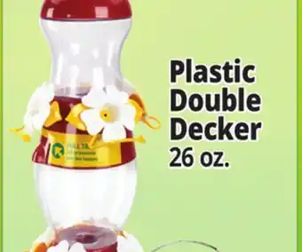 Ocean State Job Lot Perky-Pet Double Decker Hummingbird Feeder offer