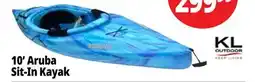 Ocean State Job Lot KL Outdoor Aruba 10' Sit-In Kayak Ocean Berry offer